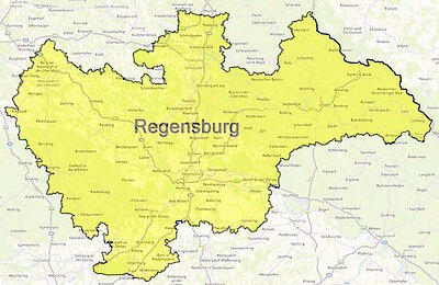 Verbreitungsgebiet Regensburg Urlaubsmagazin